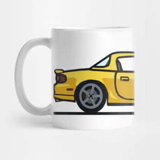 Yellow Mazdaspeed Miata Hardtop Mug